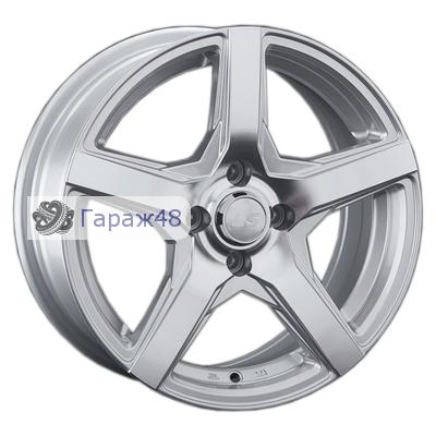 LS 779 R15 / 6.5J PCD 4x100 ET 40 ЦО 73.1 Литые Серебристый полированный