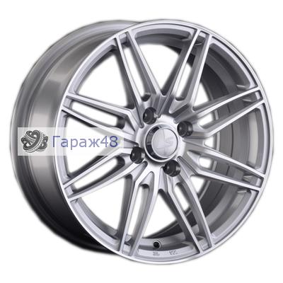 LS 832 R16 / 7J PCD 4x100 ET 45 ЦО 60.1 Литые Серебристый полированный